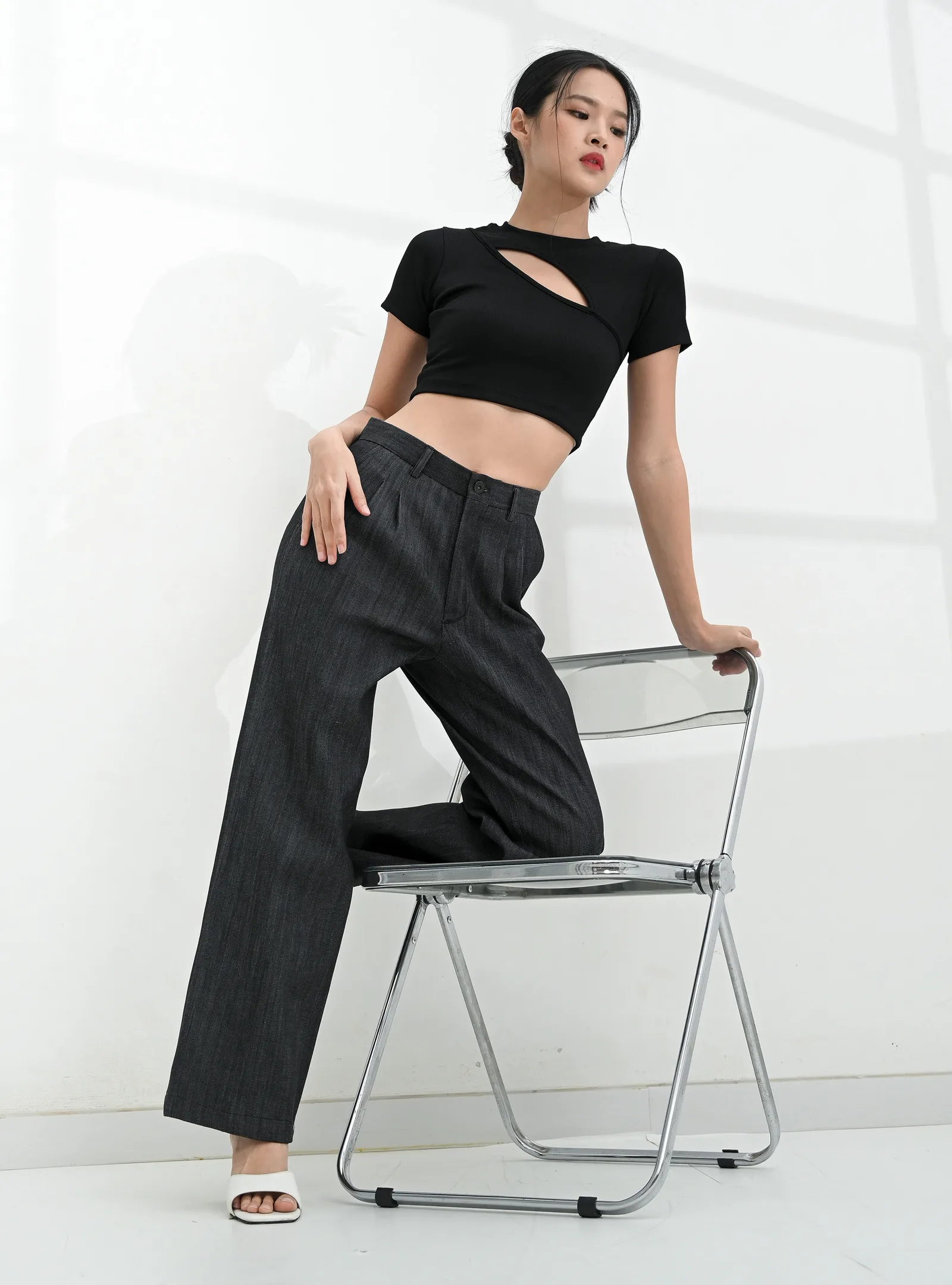 Grey Denim Pant, photo 2 of 6