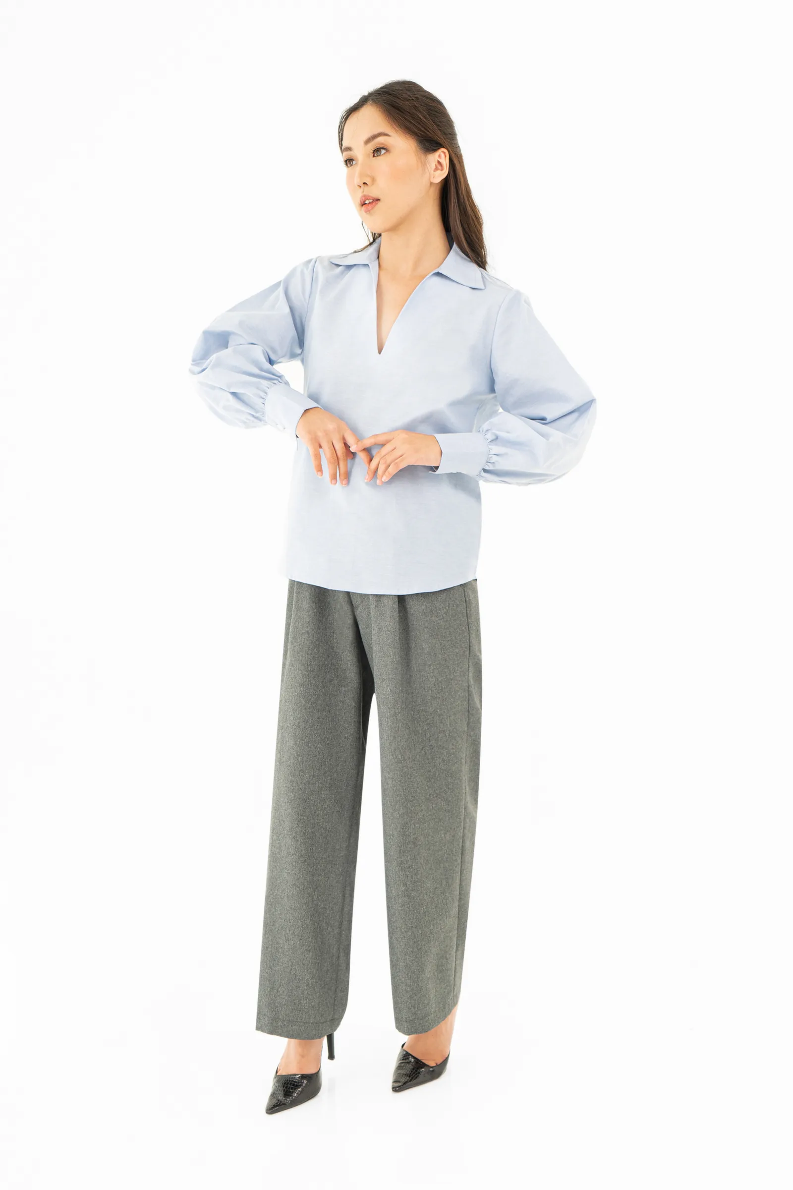 Maya Blue Orchard Oxford Shirt, photo 2 of 4