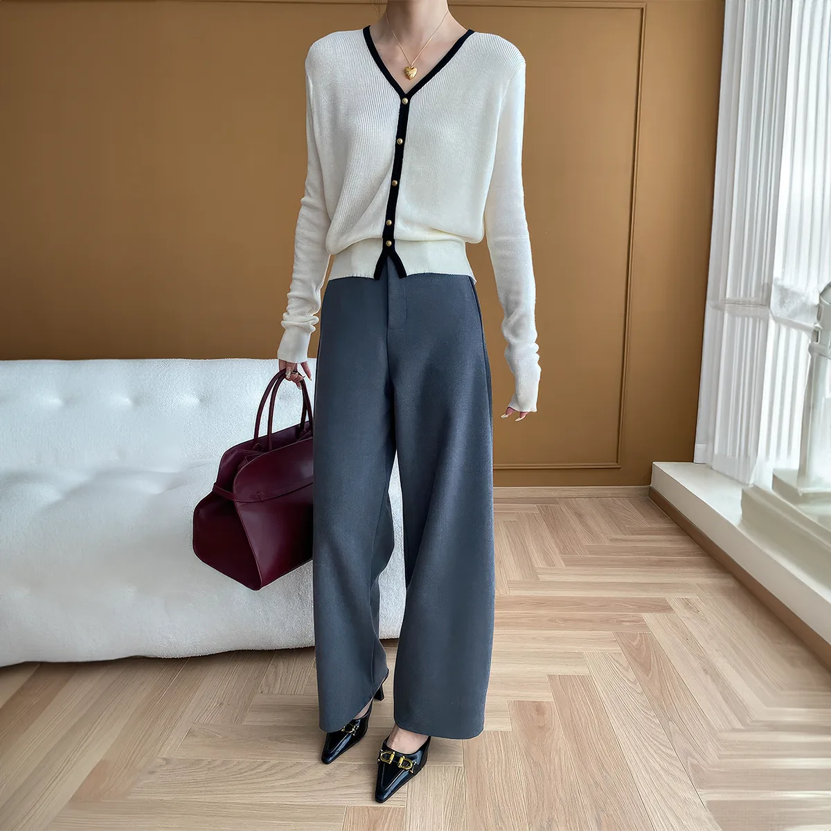 Grey Sonya Pant, photo 4 of 6