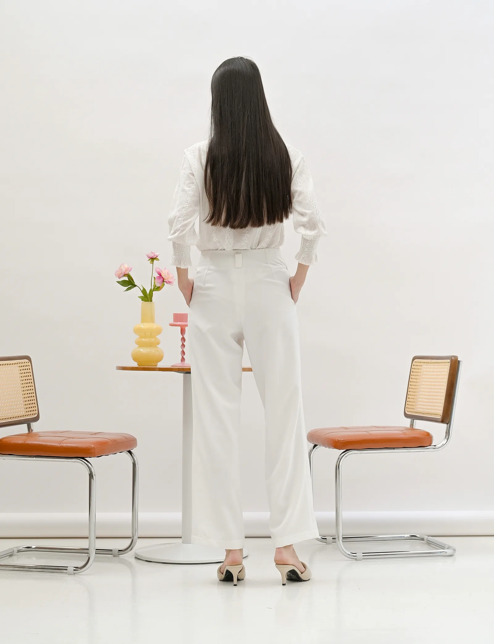 White Sonya Pant, photo 3 of 6