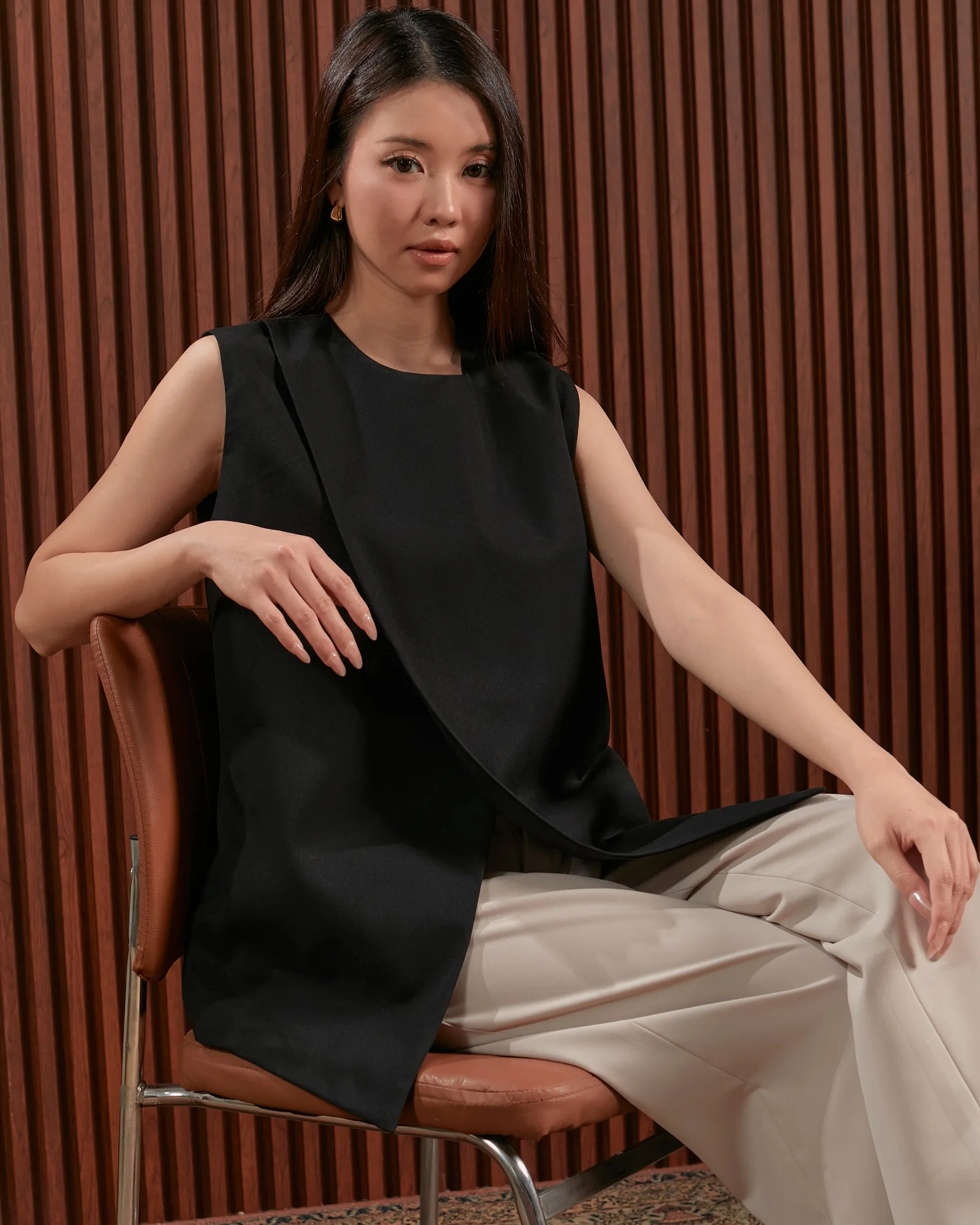 Black Lila Vest, photo 4 of 7