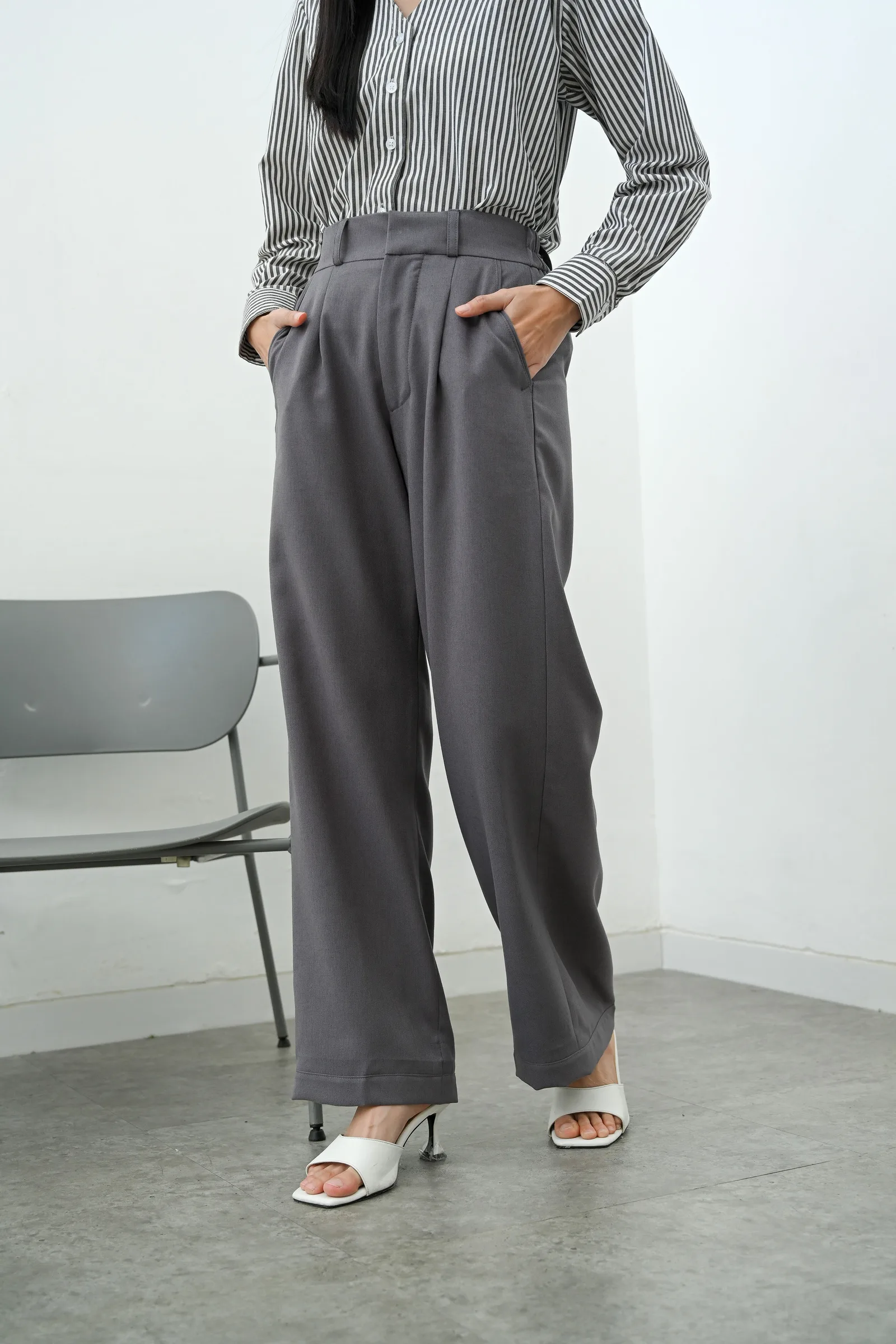 Grey Sally Women Classic Pant, photo 5 of 6