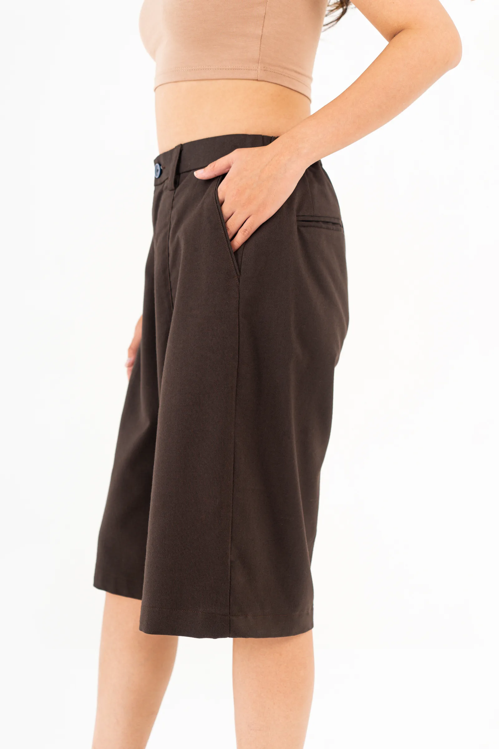 Brown Short Ivy Classic Pant, photo 2 of 5