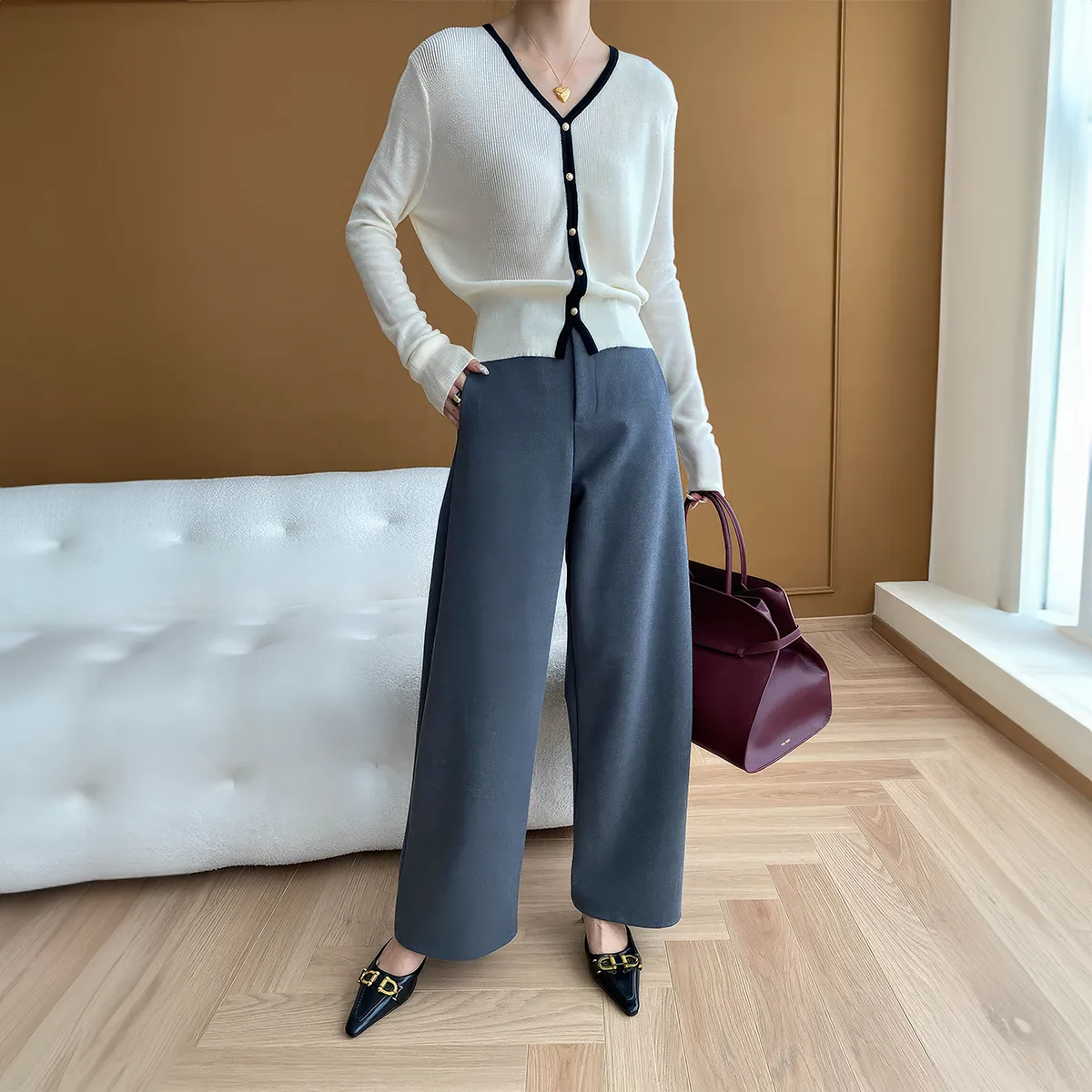 Grey Sonya Pant, photo 5 of 6