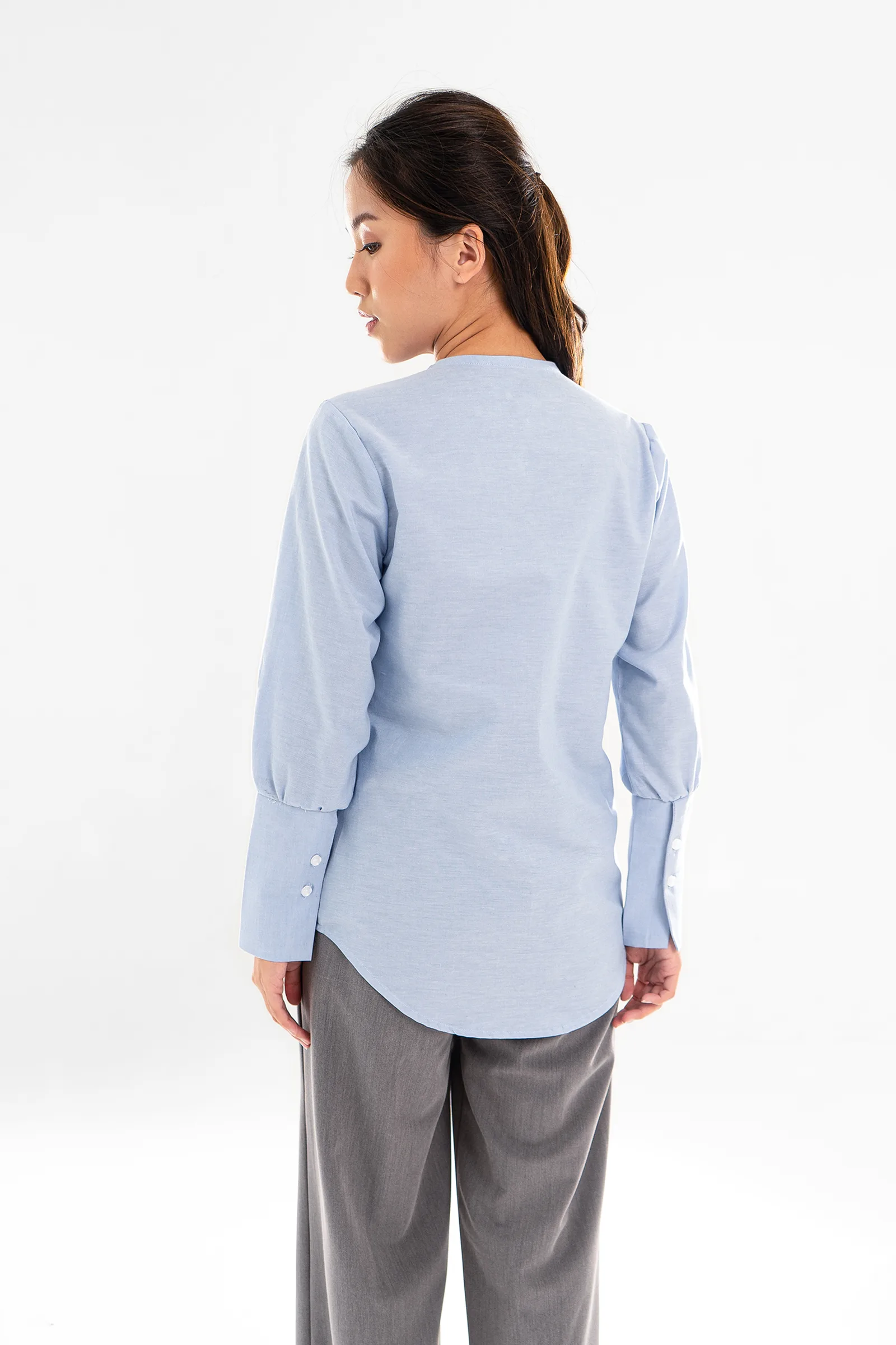 Maya Blue Lynda Oxford Shirt, photo 2 of 5