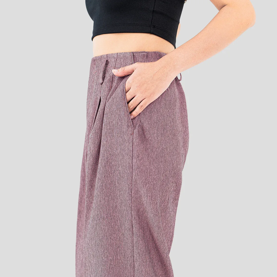 Brown Sally Women Solid Pant, photo 3 of 4