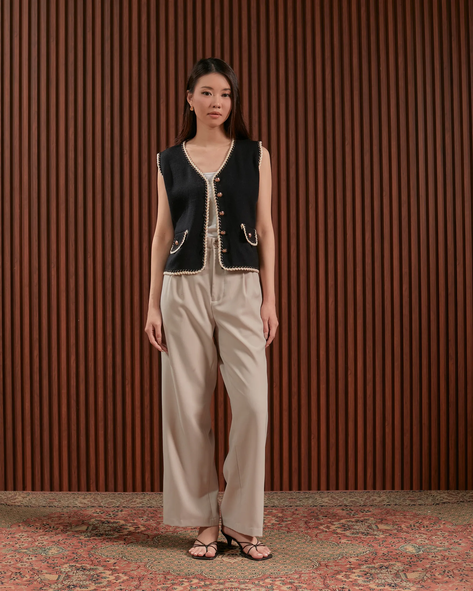 Black Ella Lux Vest, photo 5 of 7
