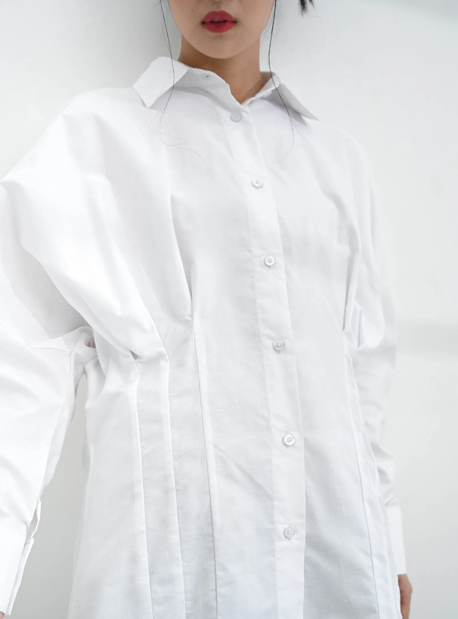 White Amelia Oxford Shirt, photo 5 of 6