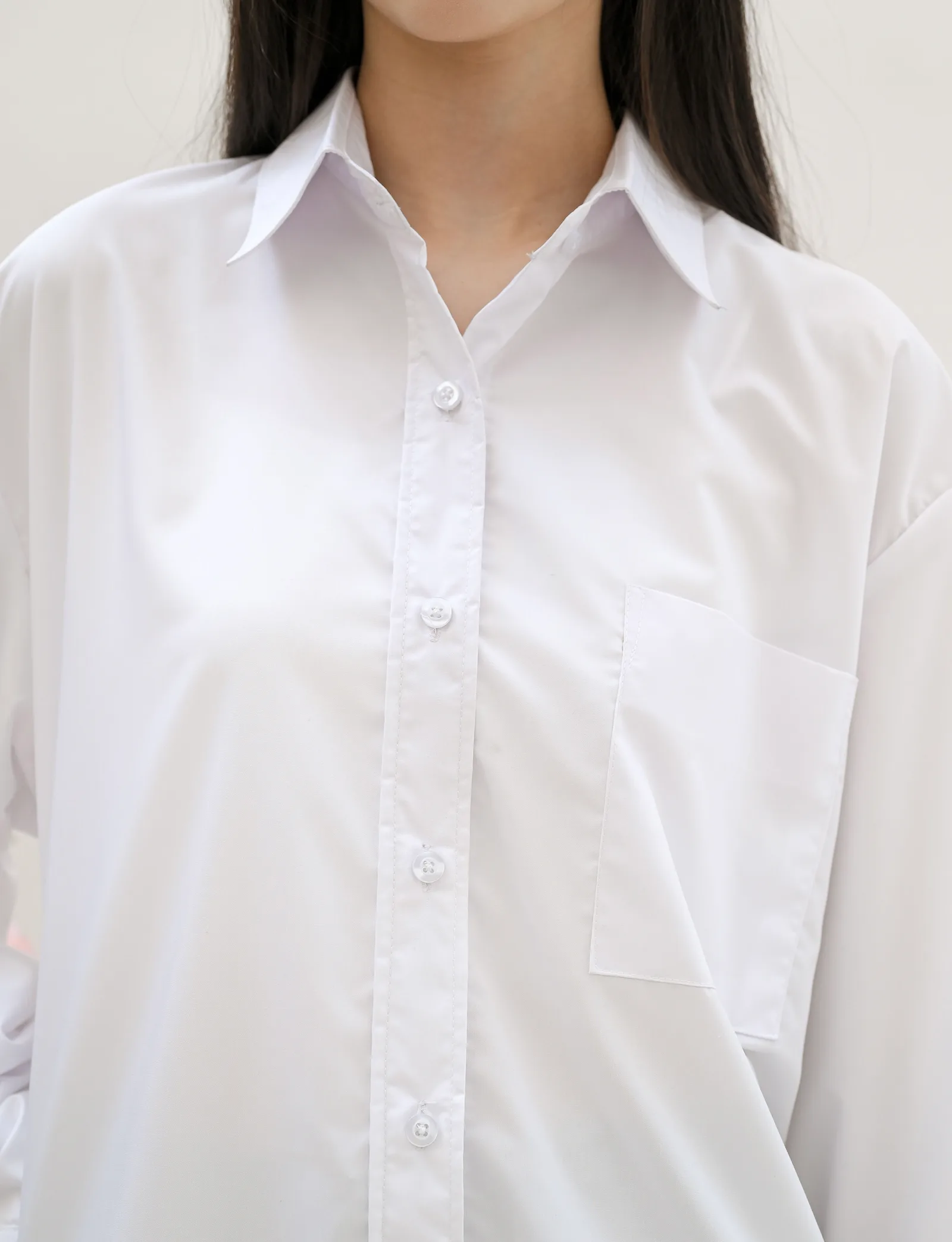 White Allday Over Shirt, photo 3 of 6