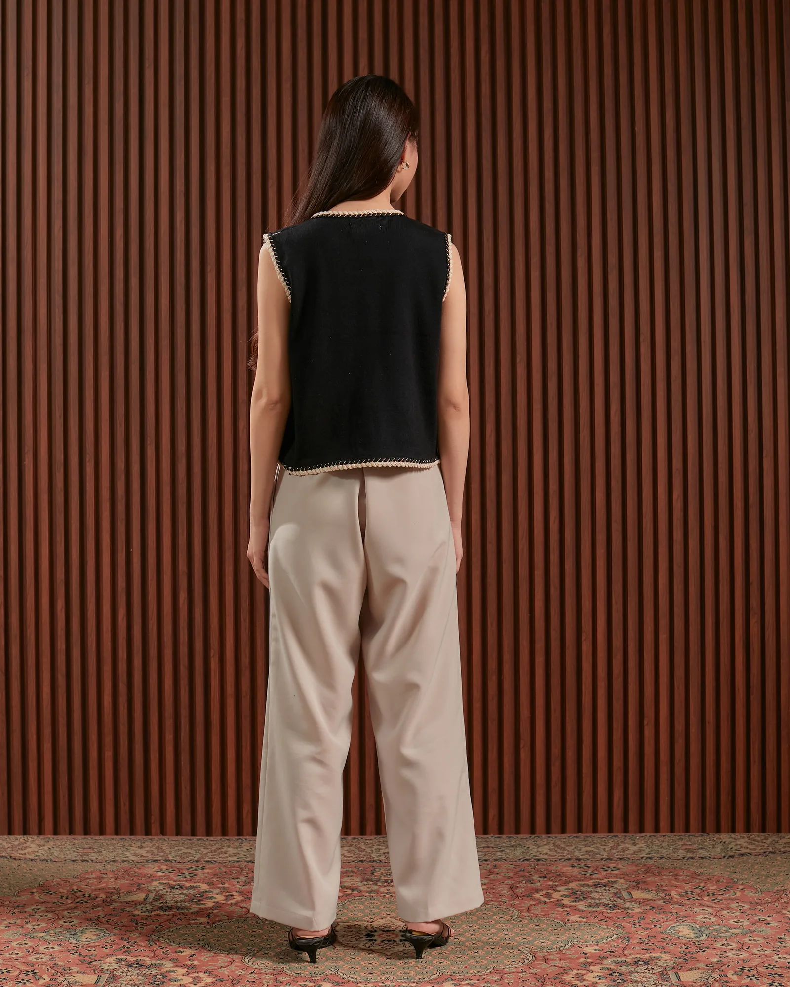 Black Ella Lux Vest, photo 6 of 7
