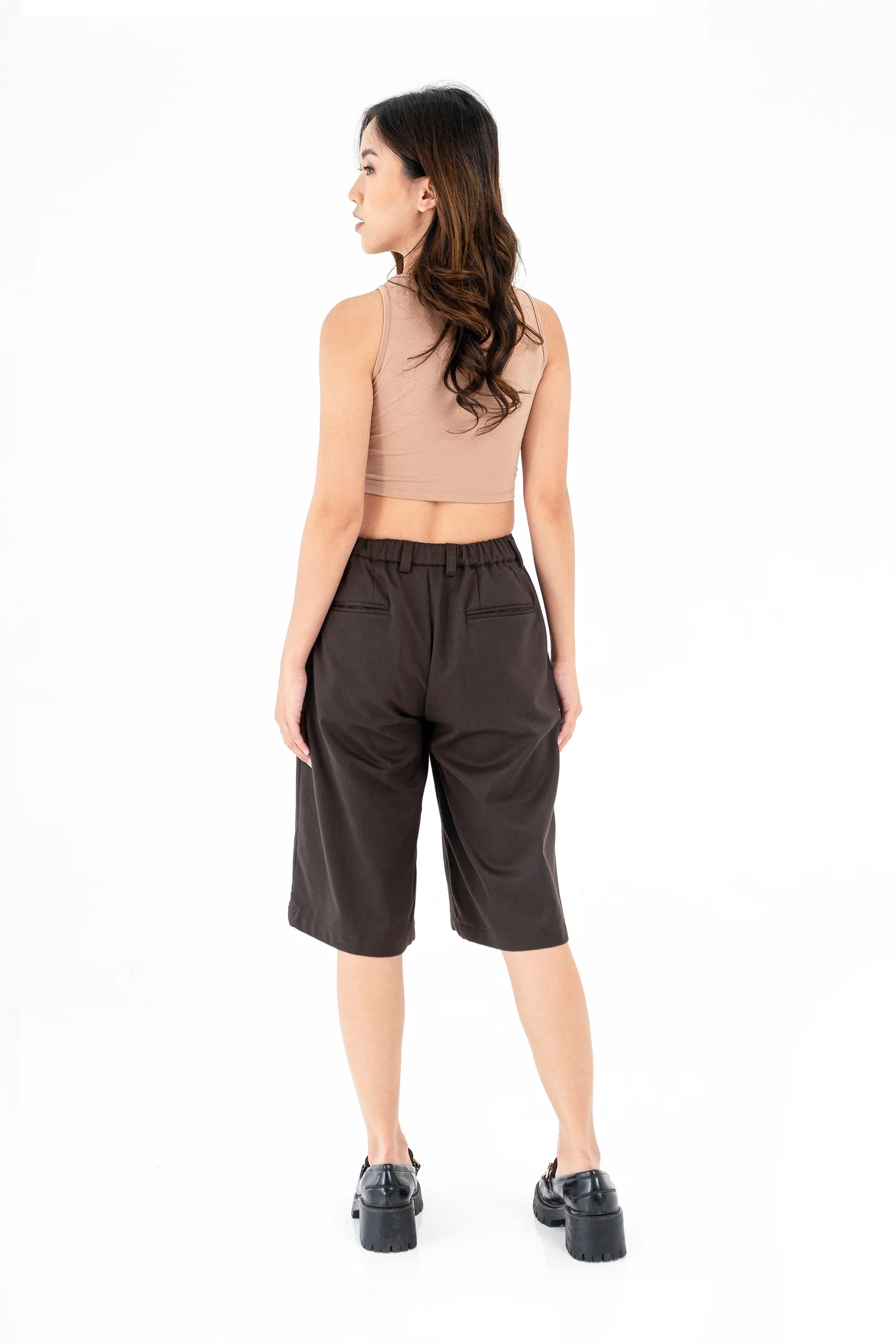 Brown Short Ivy Classic Pant, photo 3 of 5