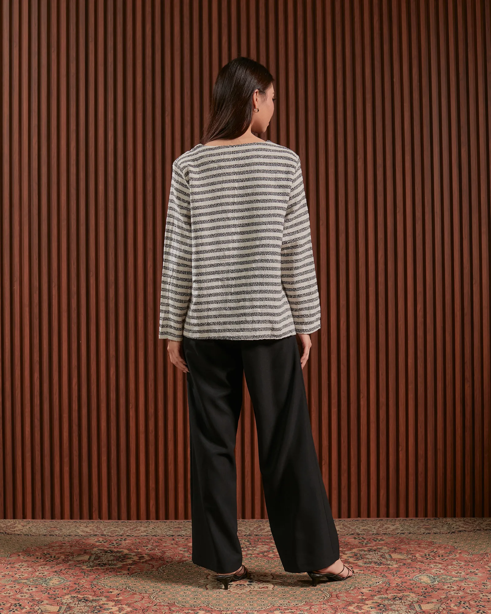 Grey White Eyra Cardigan, photo 6 of 7