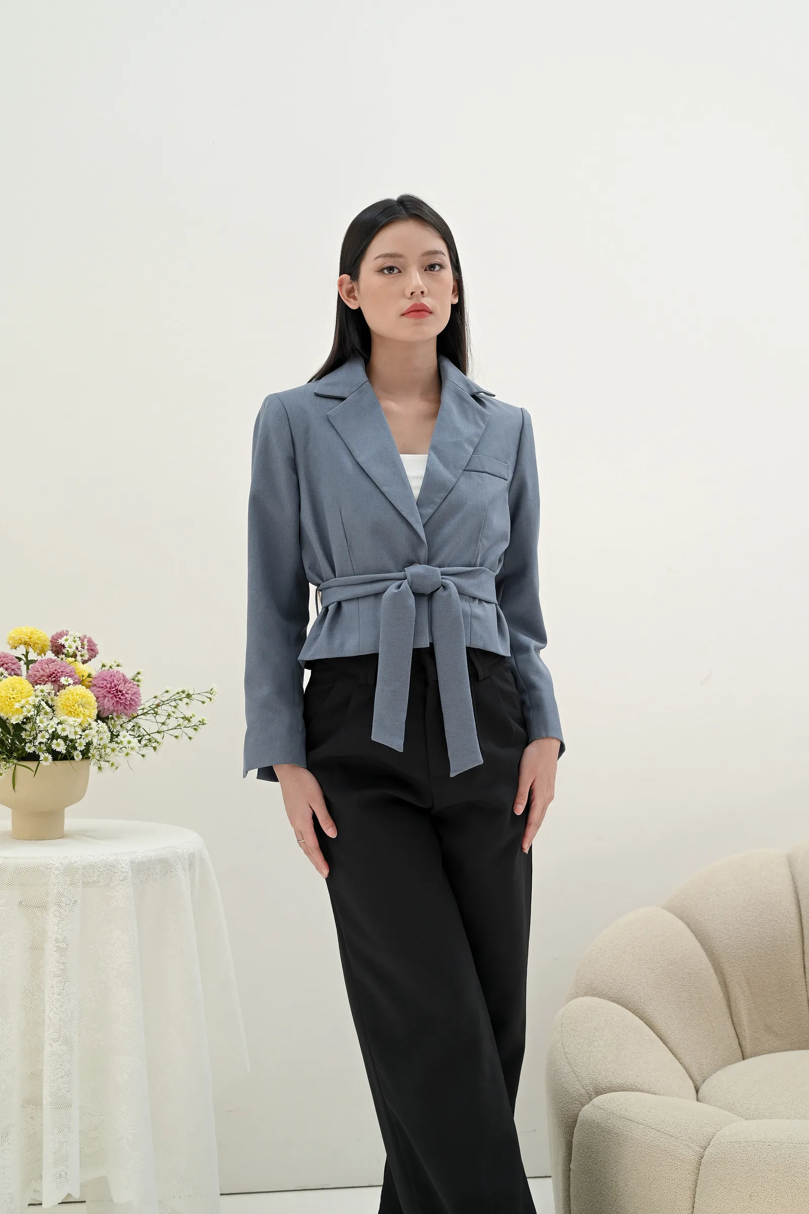 Grey Charlotte Blazer, photo 3 of 5
