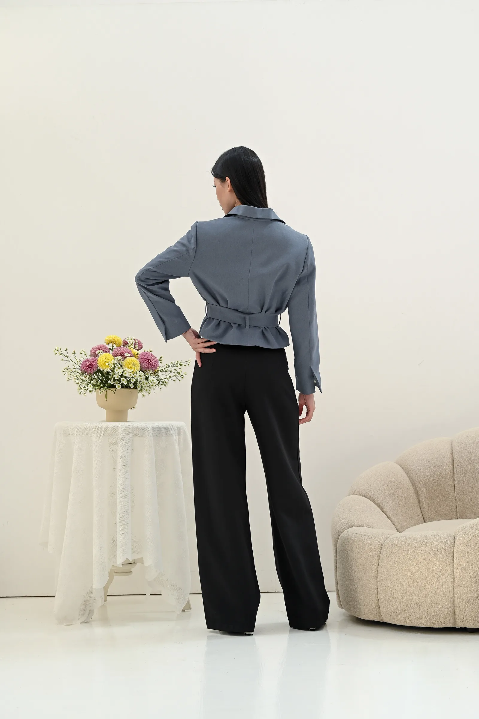 Grey Charlotte Blazer, photo 4 of 5