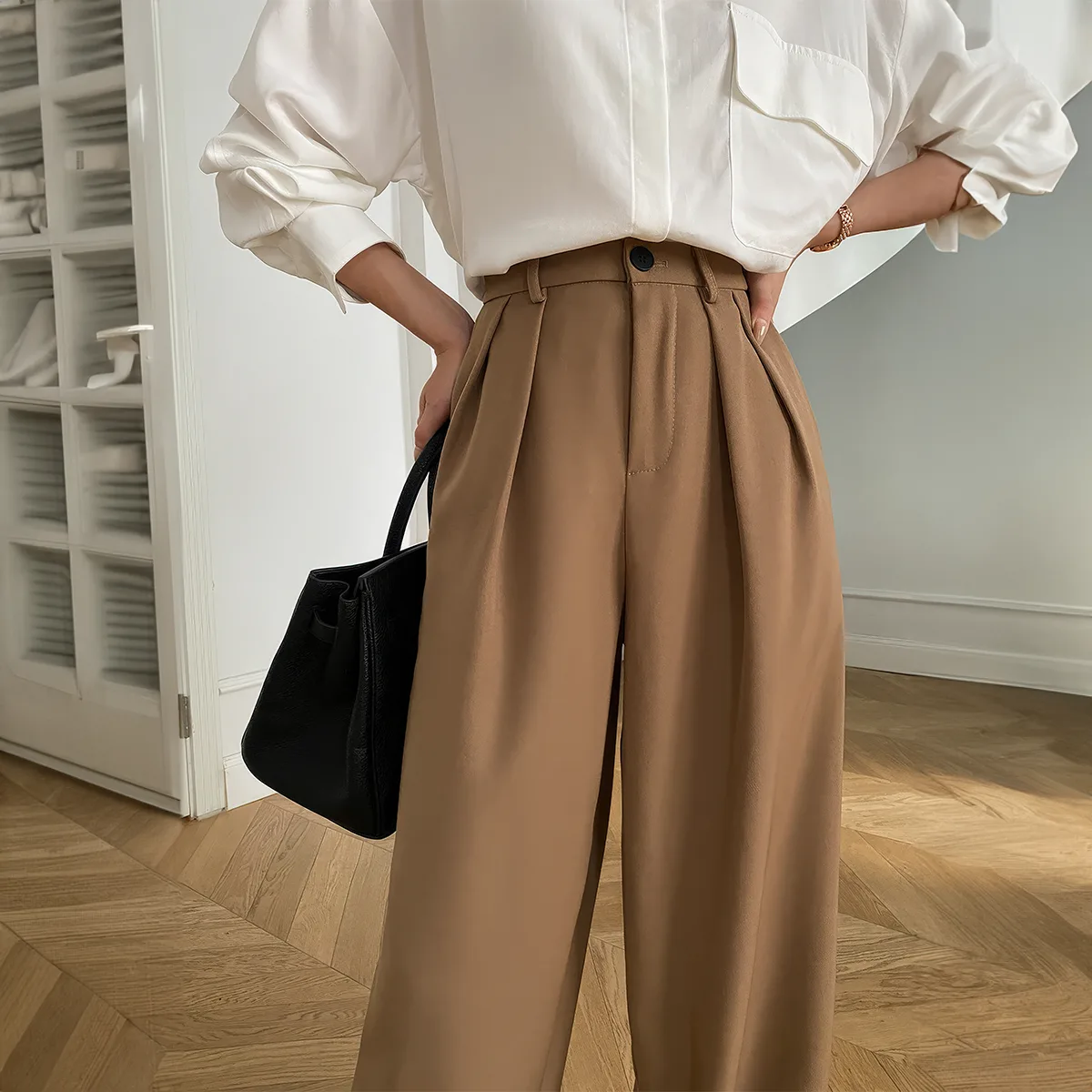 Brown Wide Pant, photo 4 of 5