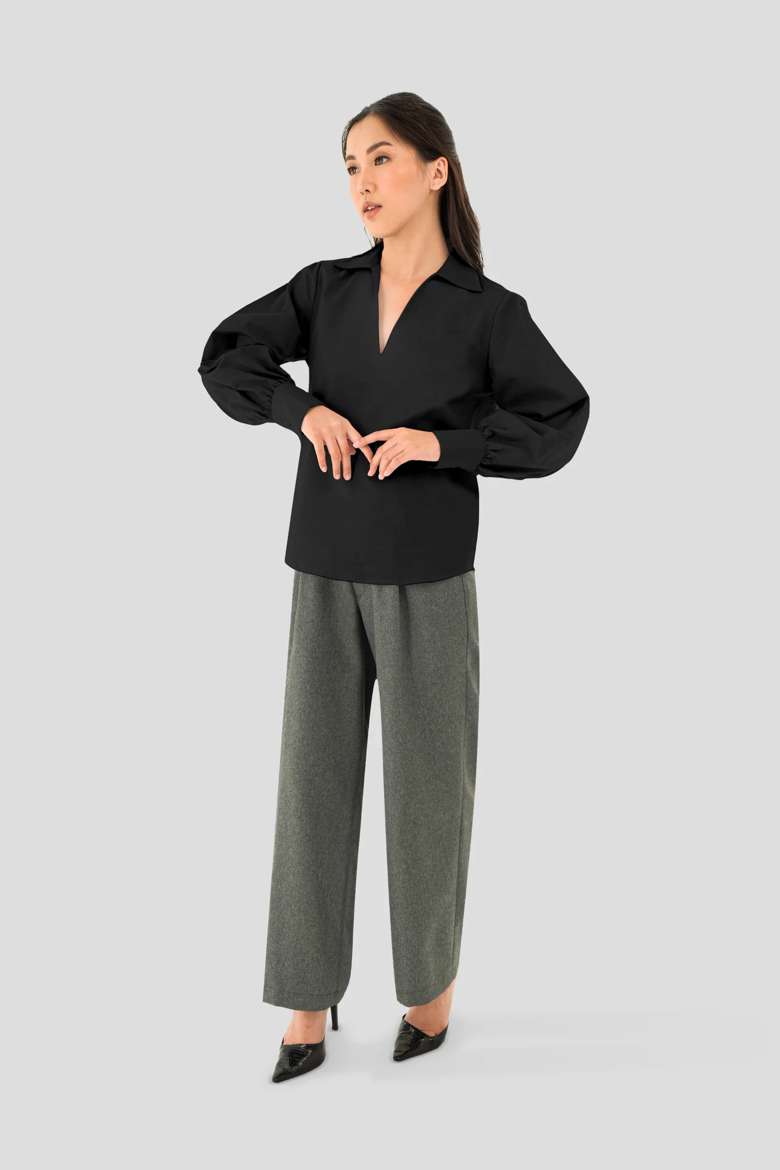 Black Orchard Oxford Shirt, photo 3 of 4