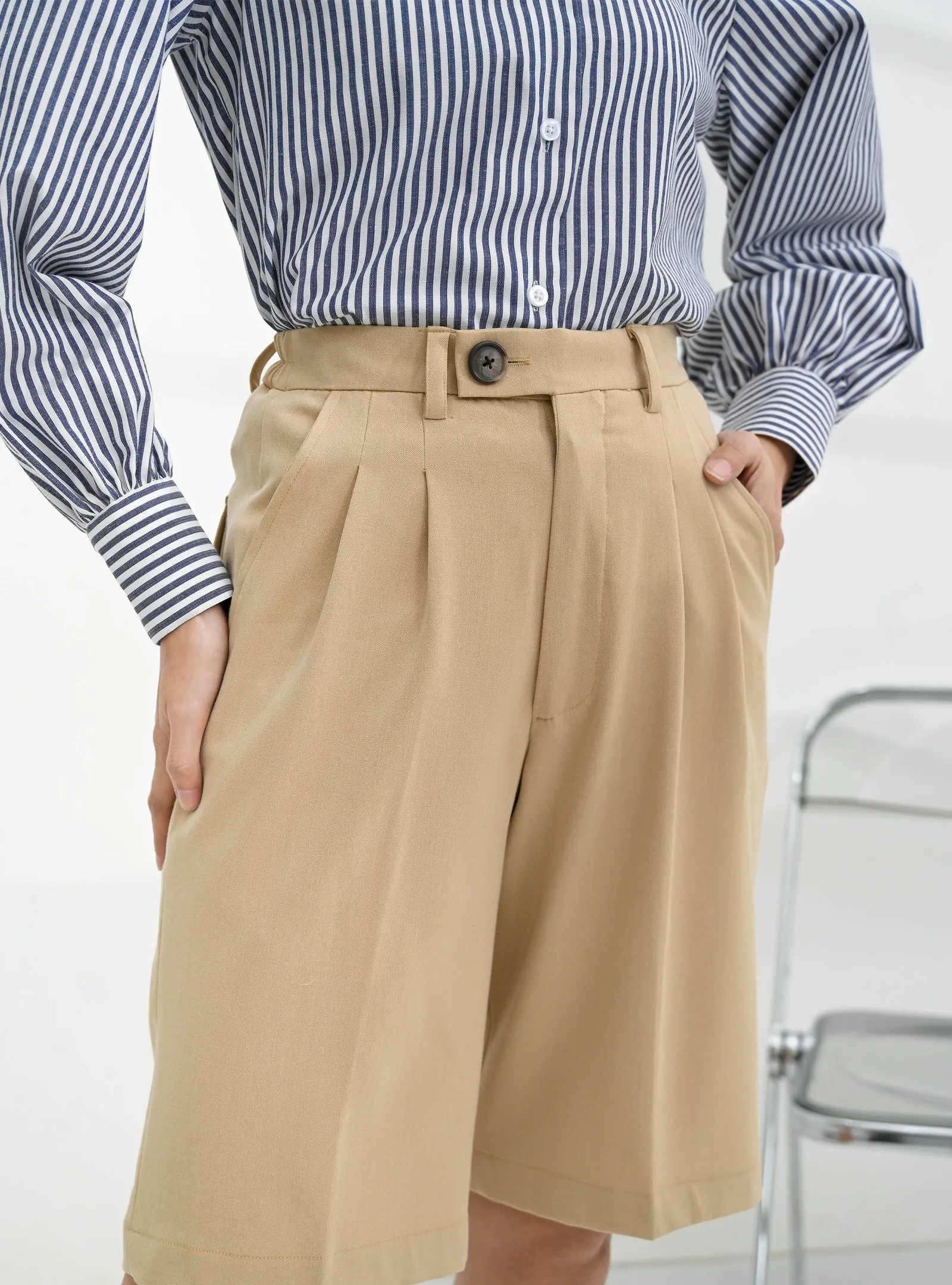 Cream Short Lily Prime Pant, photo 5 of 6