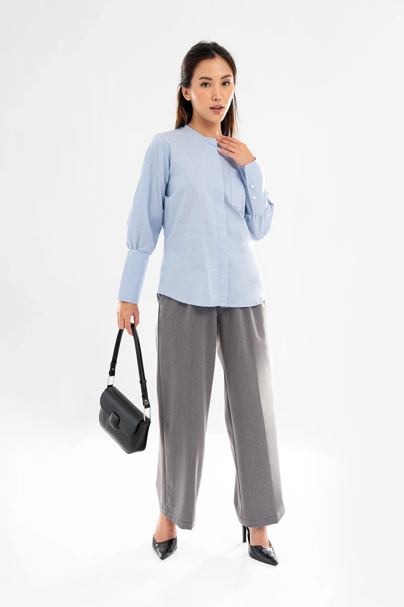 Maya Blue Lynda Oxford Shirt, photo 4 of 5