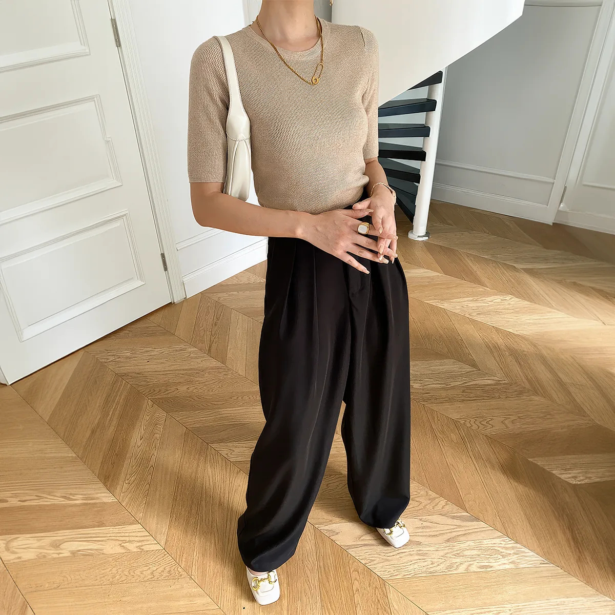 Black Wide Pant, photo 3 of 6