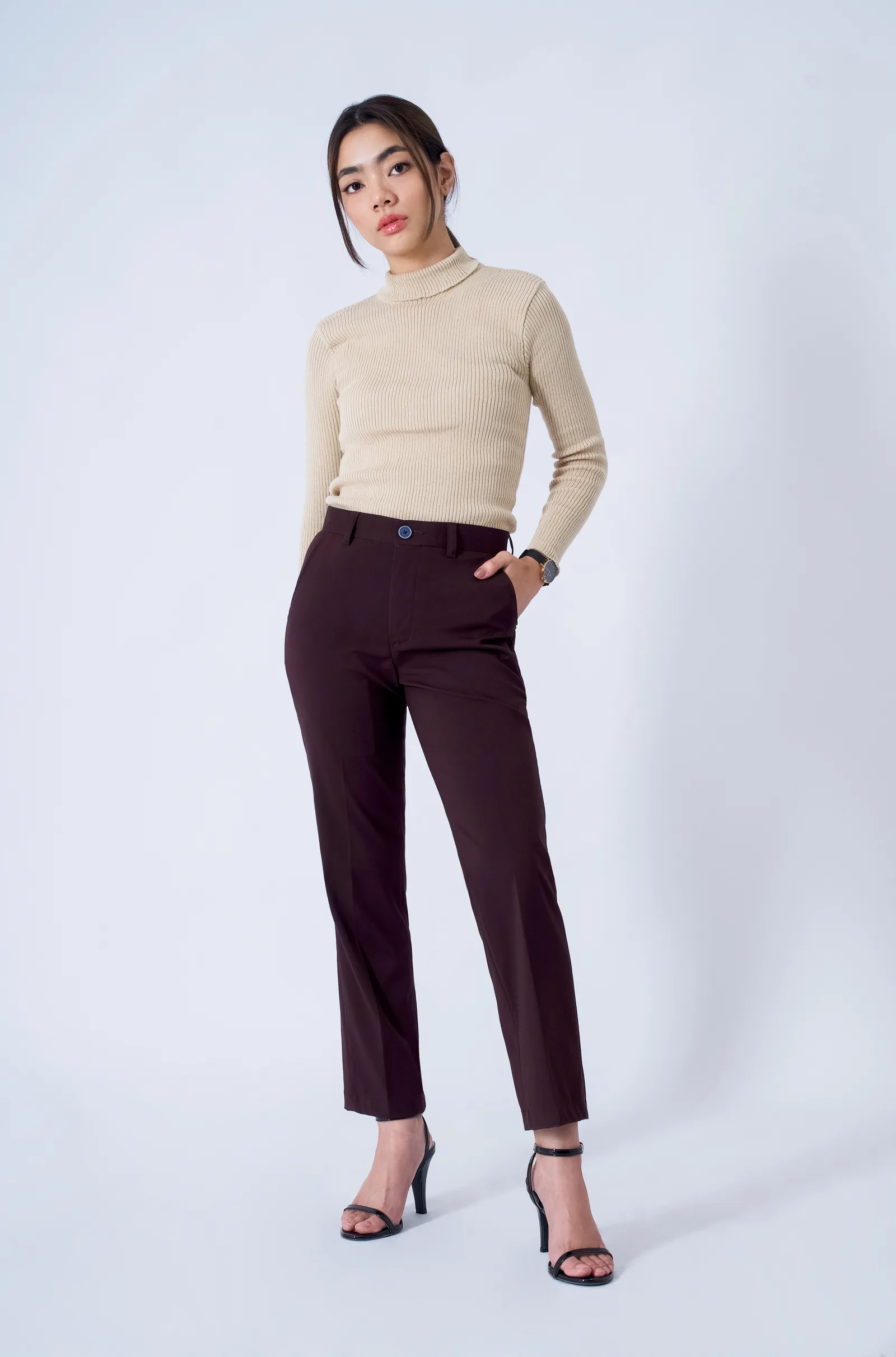 Maroon Daisy Pant, photo 2 of 5
