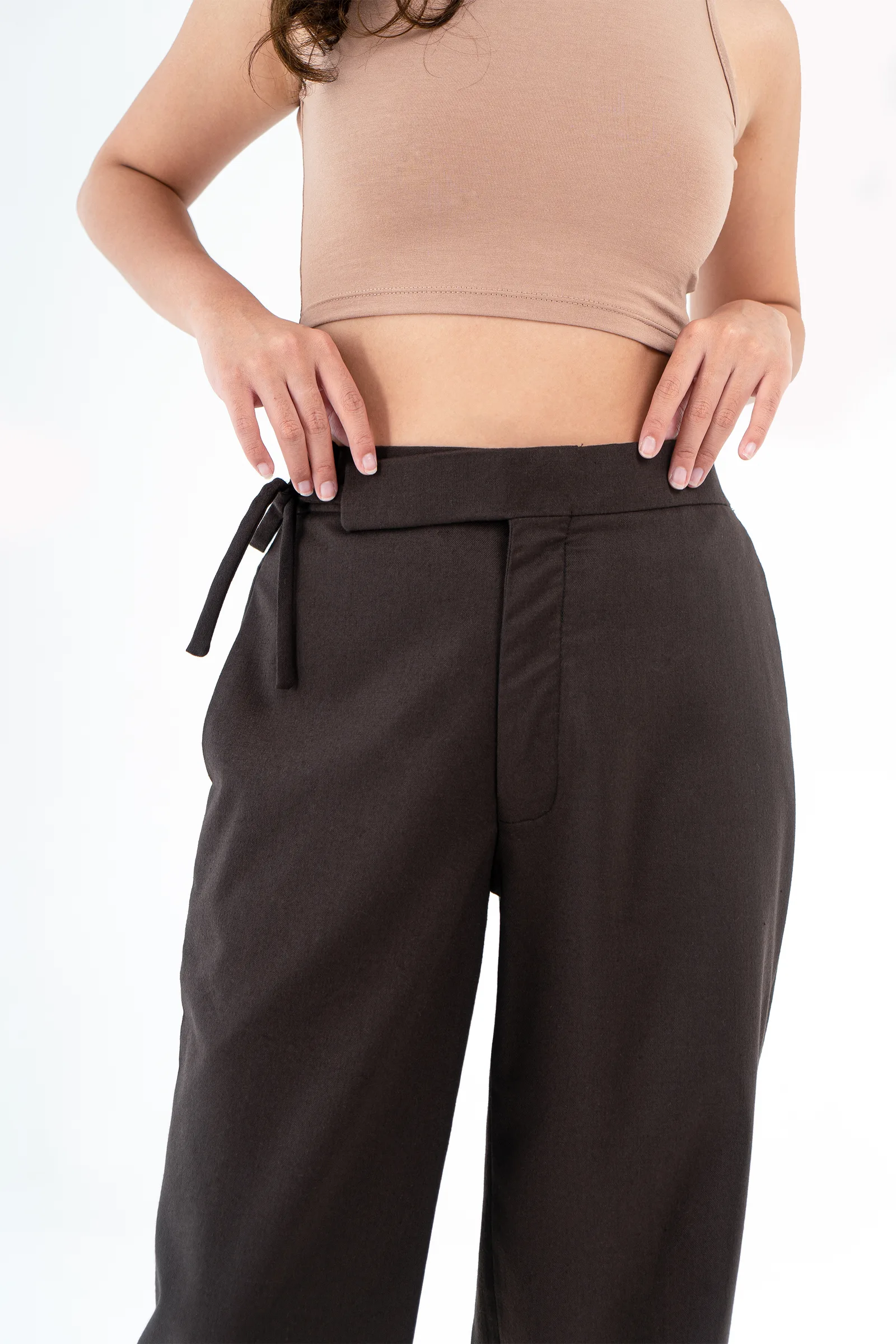 Brown Ilena Women Classic Pant, photo 2 of 5