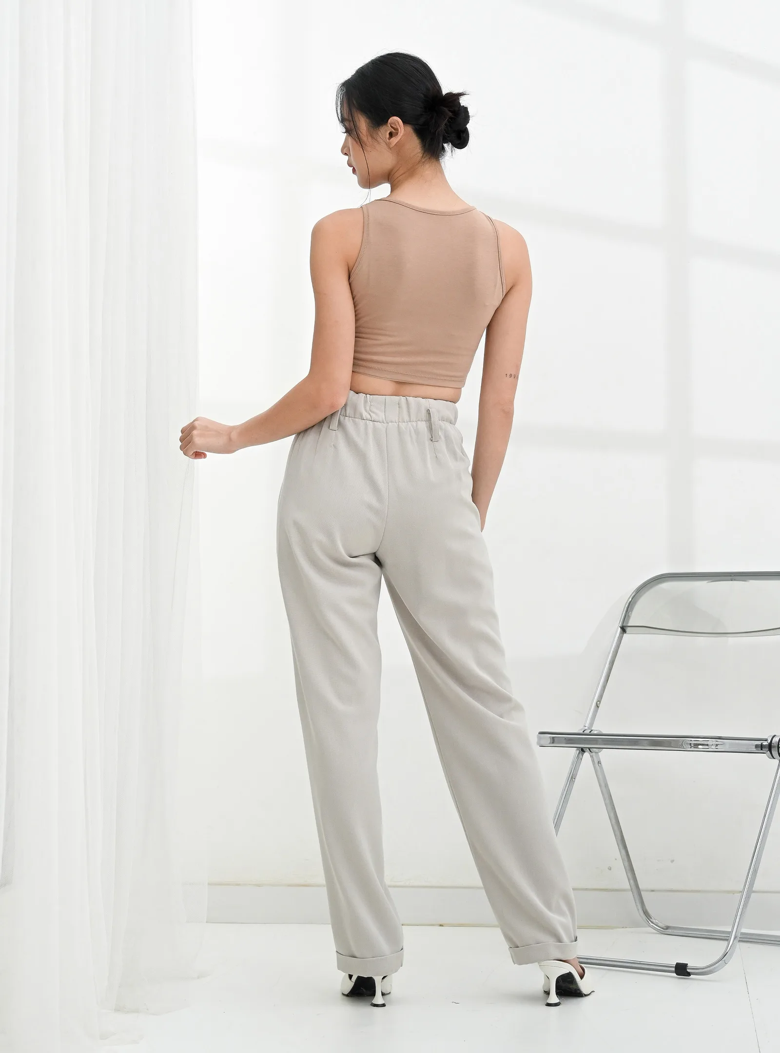 Silver Grey Naomi Prime Pant, photo 4 of 6