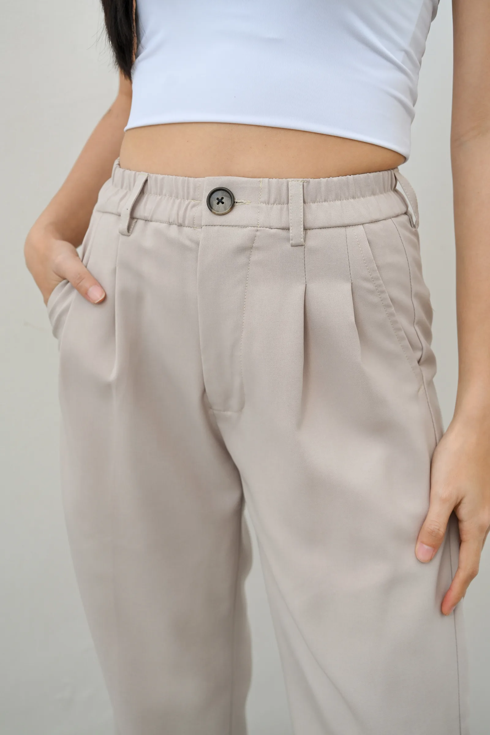 Cream Lulu Comfy Women Prime Pant, photo 3 of 6