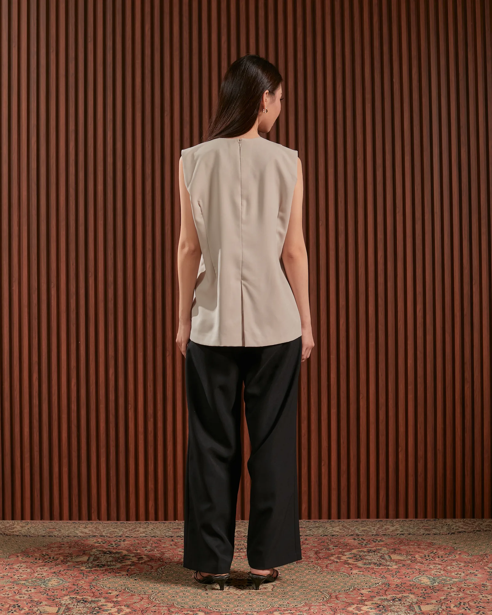 Cream Lila Vest, photo 7 of 7