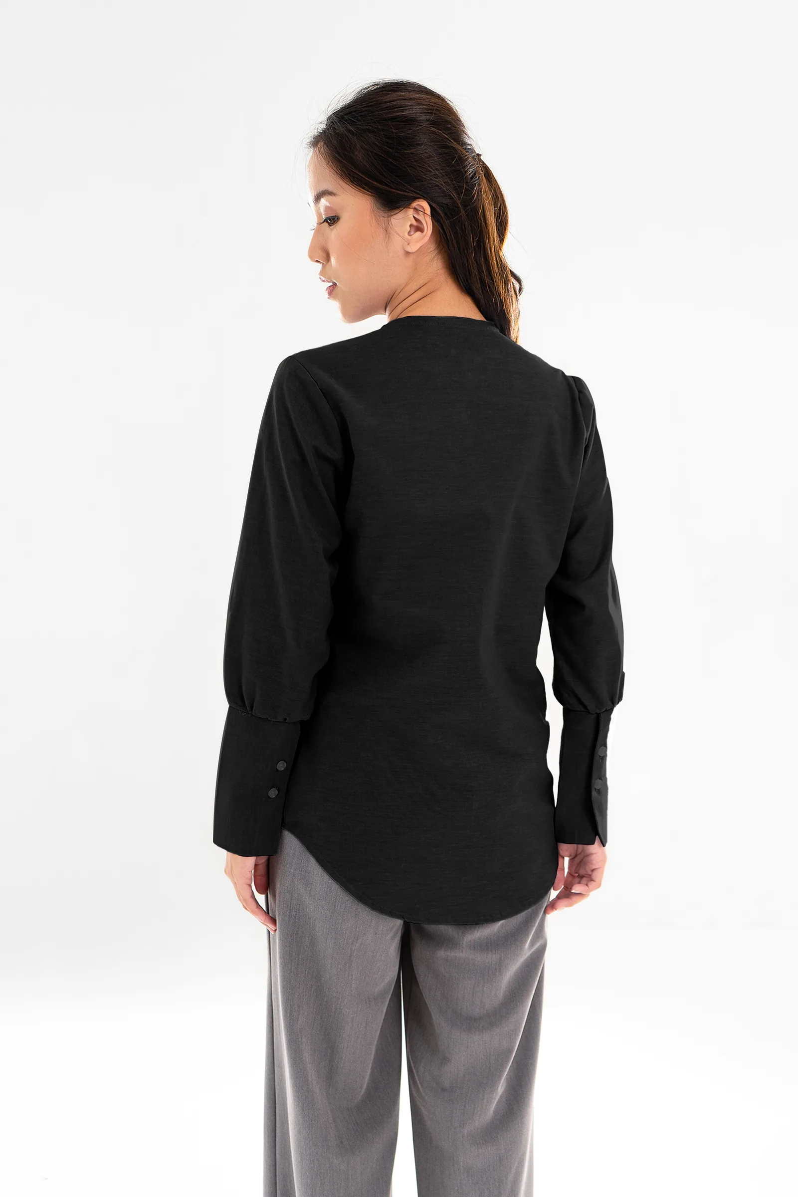 Black Lynda Oxford Shirt, photo 3 of 5
