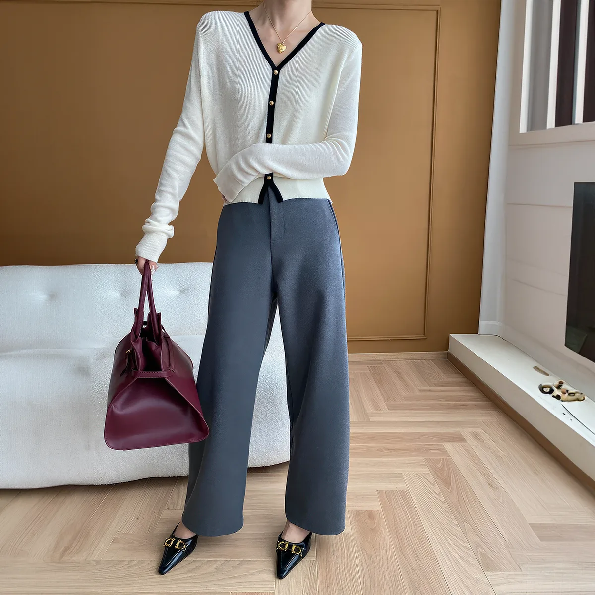 Grey Sonya Pant, photo 2 of 6