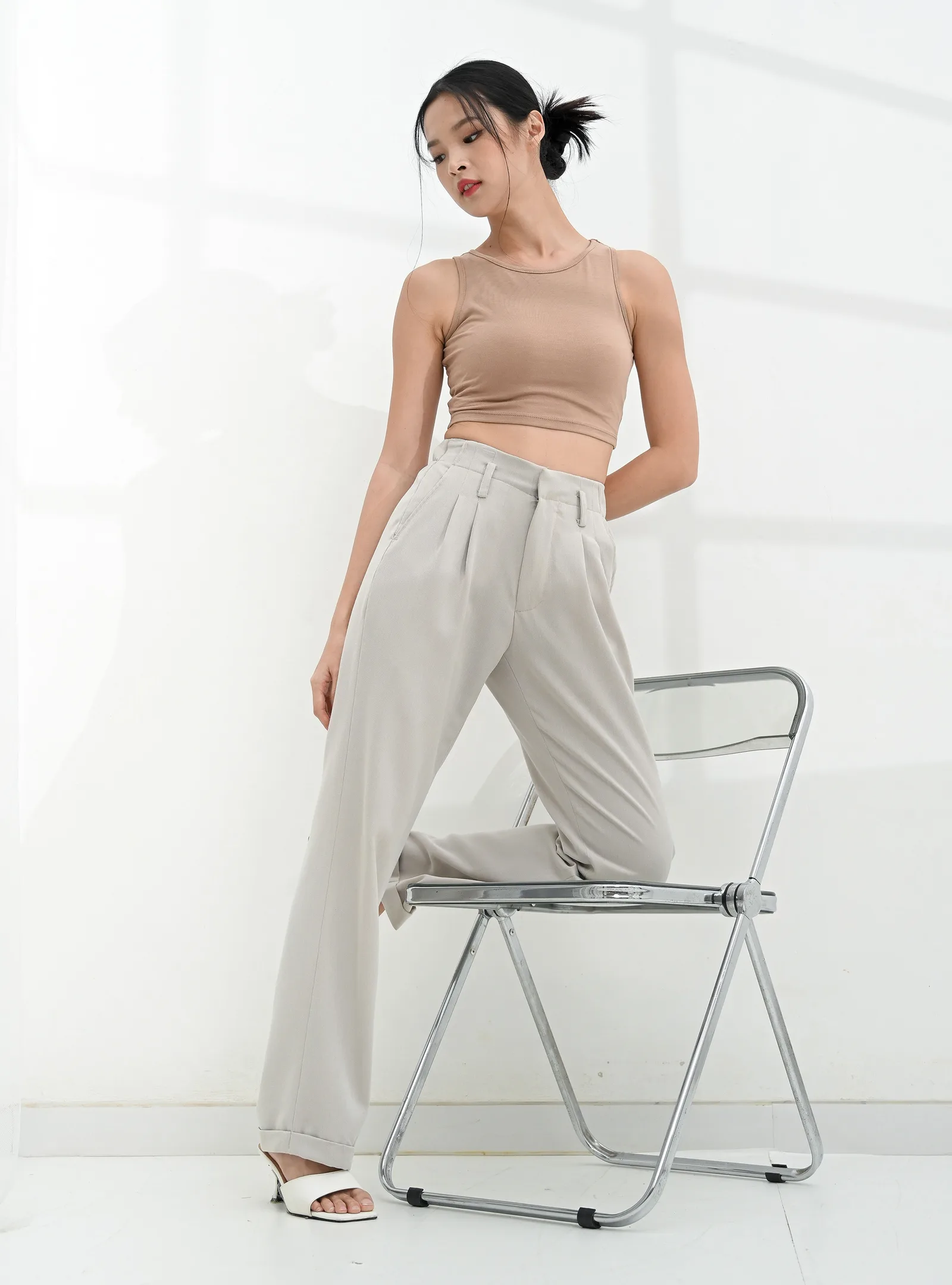 Silver Grey Naomi Prime Pant, photo 2 of 6